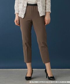 Leilian / レリアン その他パンツ | ラメゴムクロップドパンツ