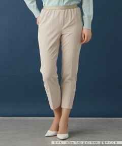 Leilian / レリアン その他パンツ | ラメゴムクロップドパンツ