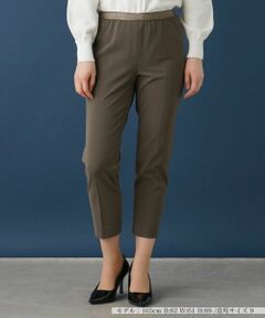 Leilian / レリアン その他パンツ | ラメゴムクロップドパンツ