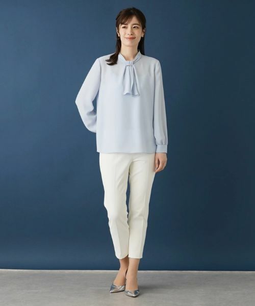 Leilian / レリアン その他パンツ | ラメゴムクロップドパンツ | 詳細1