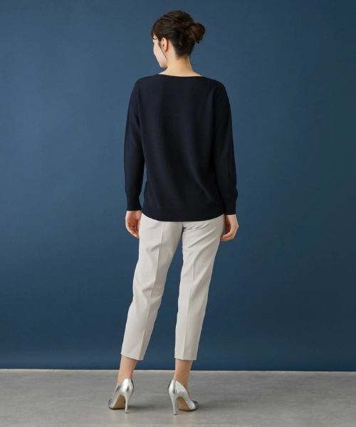 Leilian / レリアン その他パンツ | ラメゴムクロップドパンツ | 詳細12