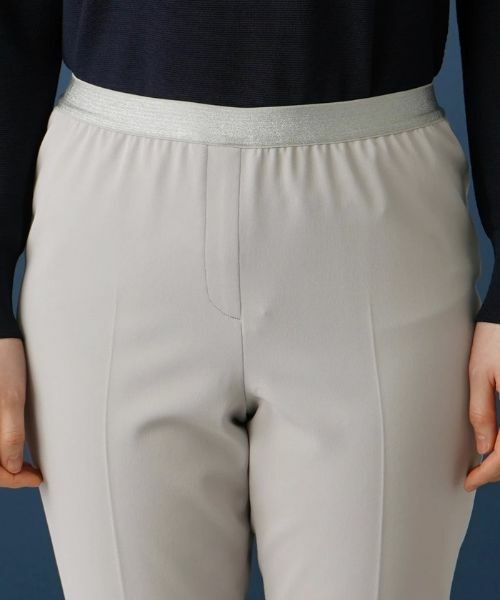 Leilian / レリアン その他パンツ | ラメゴムクロップドパンツ | 詳細16