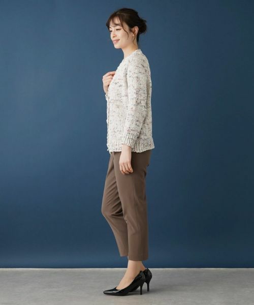 Leilian / レリアン その他パンツ | ラメゴムクロップドパンツ | 詳細21