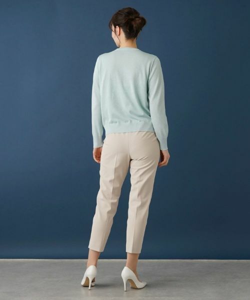 Leilian / レリアン その他パンツ | ラメゴムクロップドパンツ | 詳細25