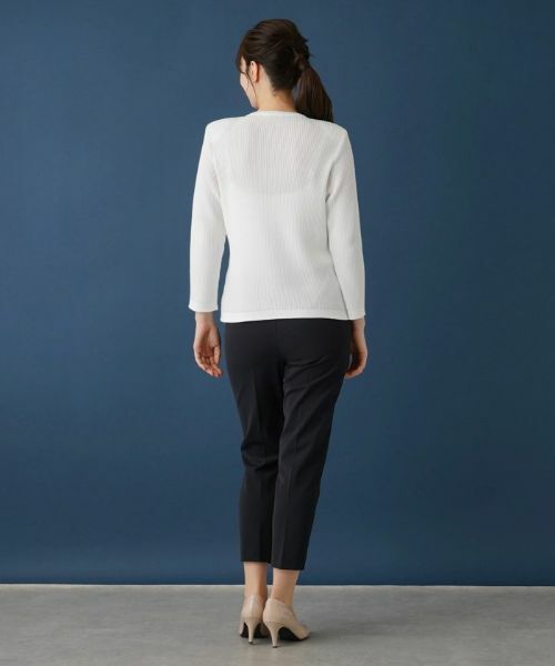 Leilian / レリアン その他パンツ | ラメゴムクロップドパンツ | 詳細6