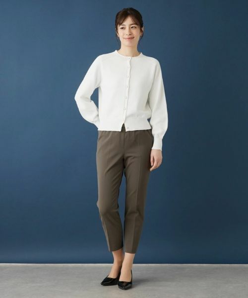 Leilian / レリアン その他パンツ | ラメゴムクロップドパンツ | 詳細7