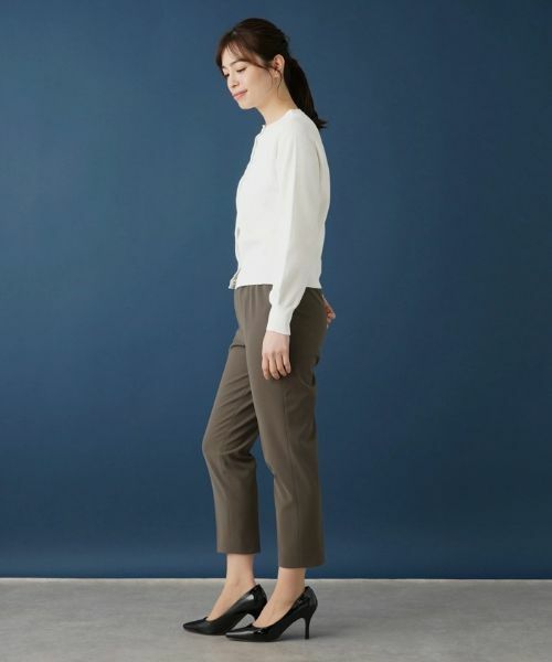 Leilian / レリアン その他パンツ | ラメゴムクロップドパンツ | 詳細8