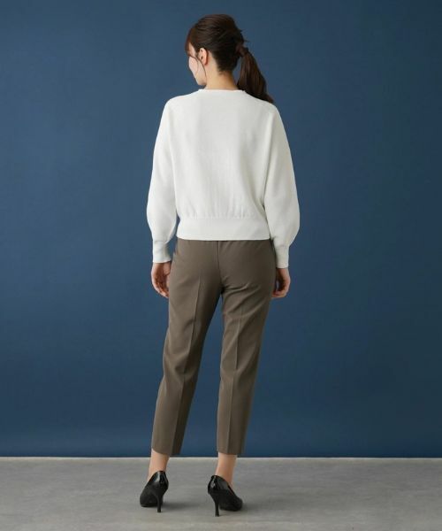 Leilian / レリアン その他パンツ | ラメゴムクロップドパンツ | 詳細9