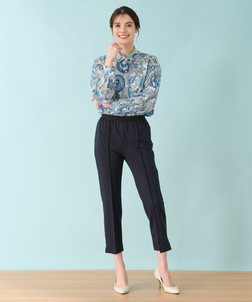 Leilian / レリアン その他パンツ | ストレッチクロップドパンツ | 詳細1