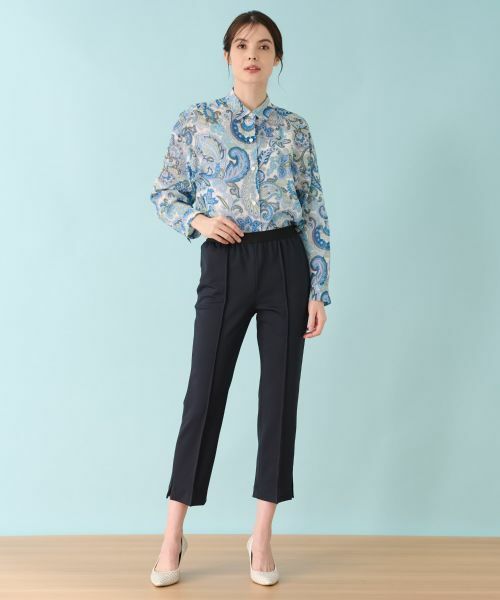 Leilian / レリアン その他パンツ | ストレッチクロップドパンツ | 詳細13