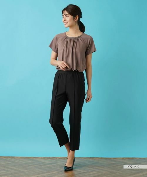 Leilian / レリアン その他パンツ | ストレッチクロップドパンツ | 詳細22