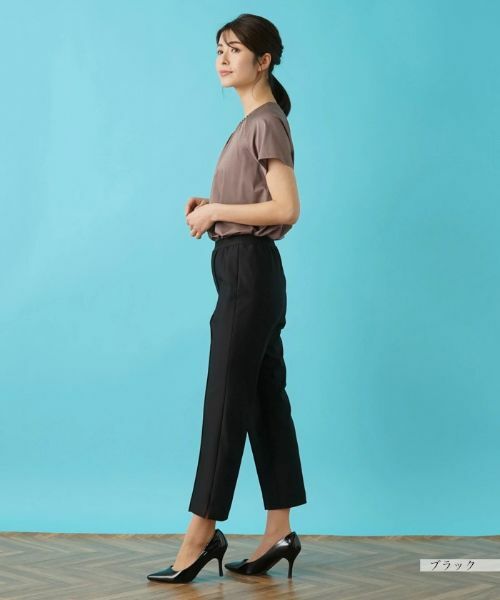 Leilian / レリアン その他パンツ | ストレッチクロップドパンツ | 詳細23