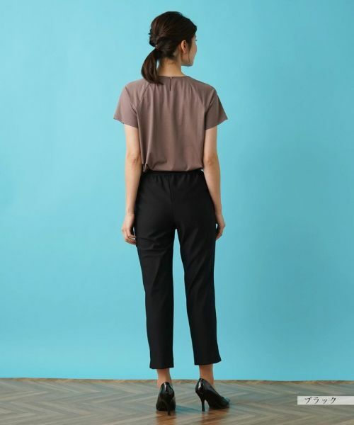 Leilian / レリアン その他パンツ | ストレッチクロップドパンツ | 詳細24