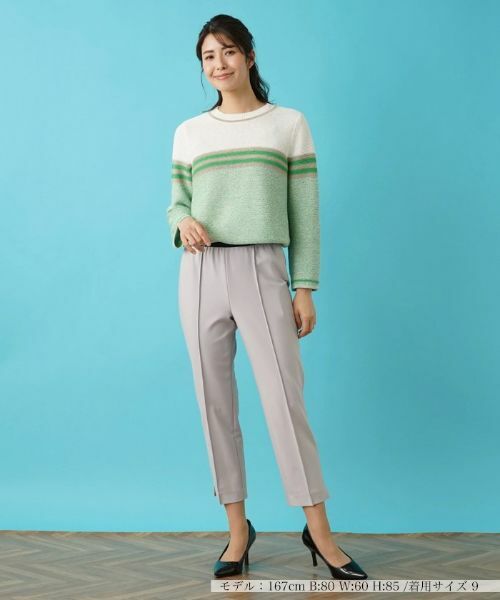 Leilian / レリアン その他パンツ | ストレッチクロップドパンツ | 詳細28