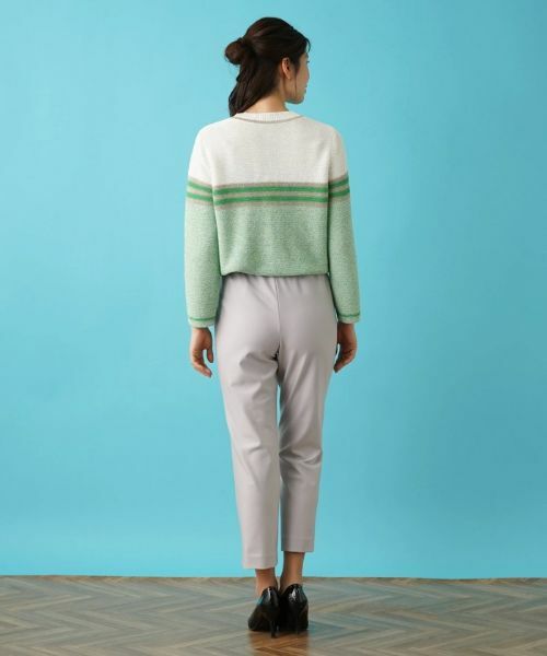 Leilian / レリアン その他パンツ | ストレッチクロップドパンツ | 詳細30