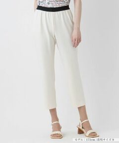 Leilian / レリアン その他パンツ | ストレッチクロップドテーパードパンツ