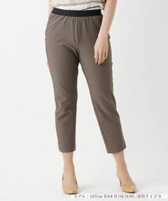 Leilian / レリアン その他パンツ | ストレッチクロップドテーパードパンツ