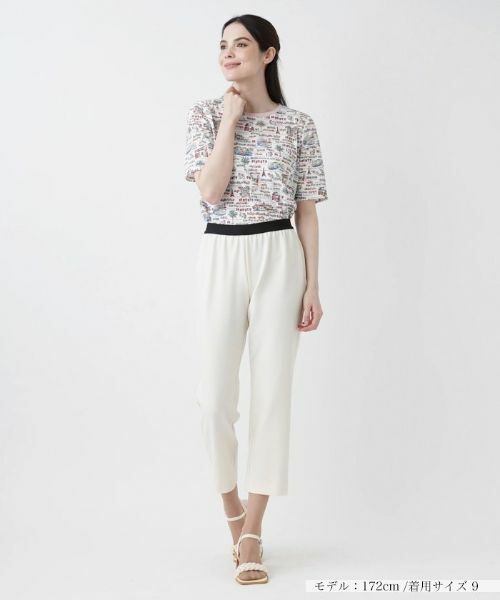 Leilian / レリアン その他パンツ | ストレッチクロップドテーパードパンツ | 詳細1