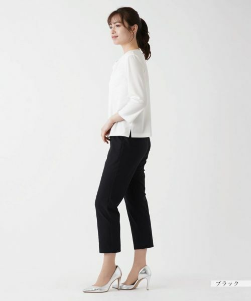 Leilian / レリアン その他パンツ | ストレッチクロップドテーパードパンツ | 詳細19
