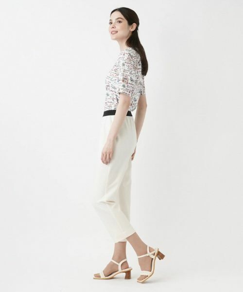 Leilian / レリアン その他パンツ | ストレッチクロップドテーパードパンツ | 詳細2