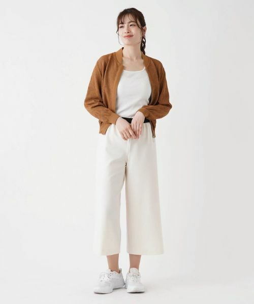 Leilian / レリアン その他パンツ | ストレッチクロップドワイドパンツ | 詳細18