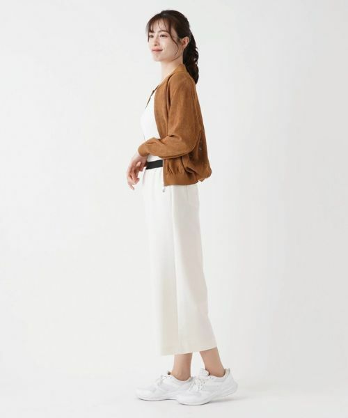 Leilian / レリアン その他パンツ | ストレッチクロップドワイドパンツ | 詳細19