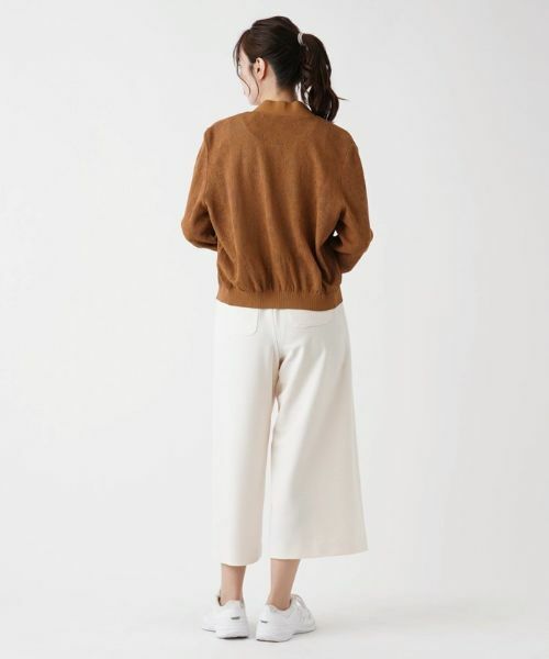 Leilian / レリアン その他パンツ | ストレッチクロップドワイドパンツ | 詳細20