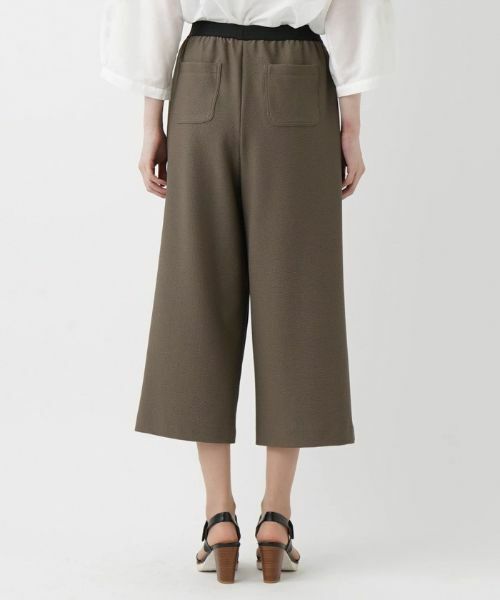Leilian / レリアン その他パンツ | ストレッチクロップドワイドパンツ | 詳細6