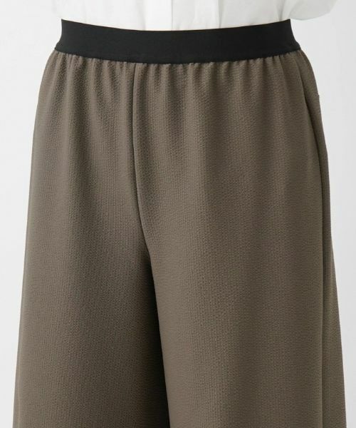 Leilian / レリアン その他パンツ | ストレッチクロップドワイドパンツ | 詳細7