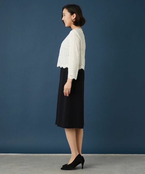 Leilian / レリアン ドレス | 【セレモニー】ドッキングワンピース | 詳細24