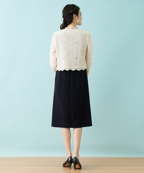 Leilian / レリアン ドレス | 【セレモニー】ドッキングワンピース | 詳細5