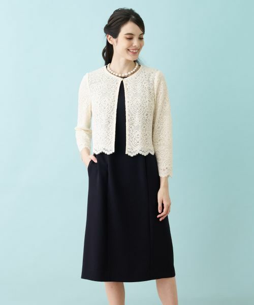 Leilian / レリアン ドレス | 【セレモニー】ドッキングワンピース | 詳細6