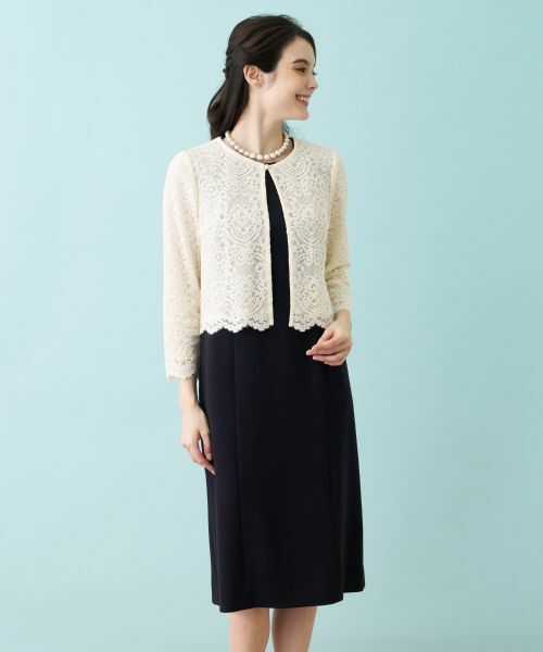 Leilian / レリアン ドレス | 【セレモニー】ドッキングワンピース | 詳細9