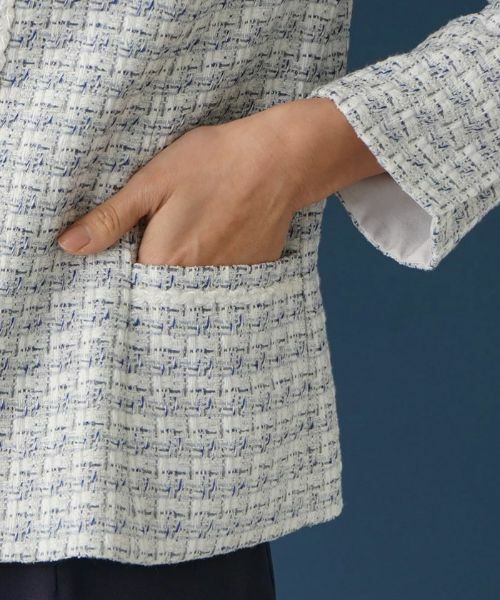 Leilian / レリアン テーラードジャケット | 【セレモニー】ラメツイードジャケット | 詳細11