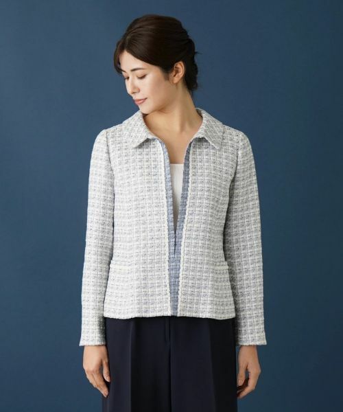 Leilian / レリアン テーラードジャケット | 【セレモニー】ラメツイードジャケット | 詳細4