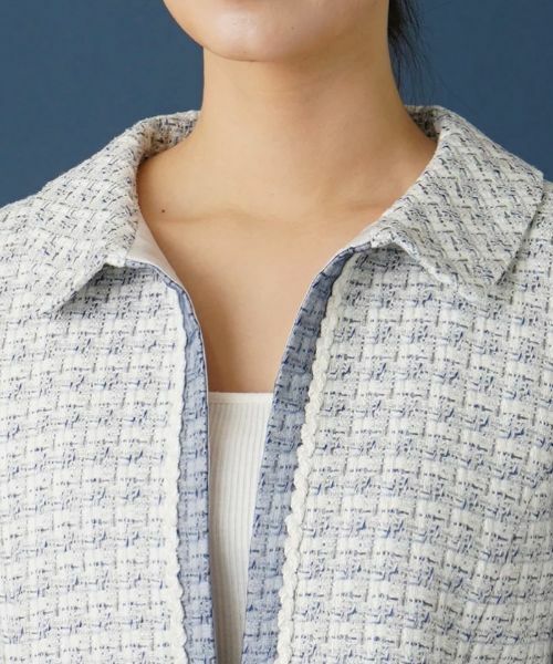 Leilian / レリアン テーラードジャケット | 【セレモニー】ラメツイードジャケット | 詳細7