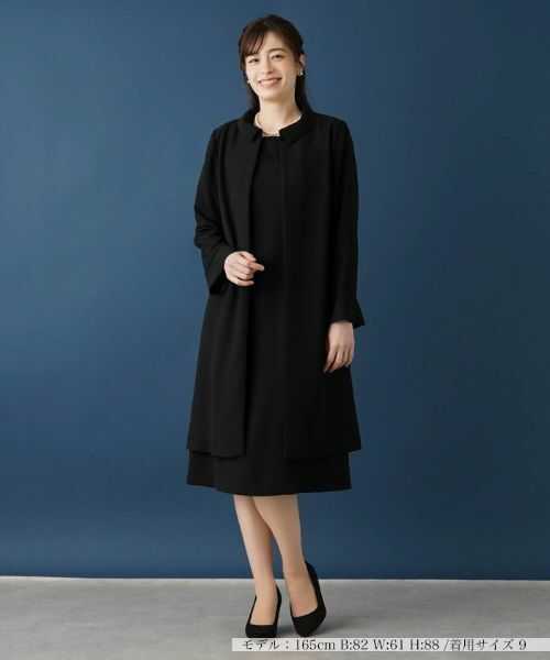 Leilian / レリアン ドレス | ワンピースアンサンブル【ブラックフォーマル】 | 詳細1