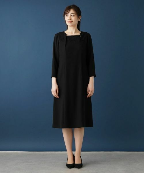 Leilian / レリアン ドレス | ワンピースアンサンブル【ブラックフォーマル】 | 詳細13