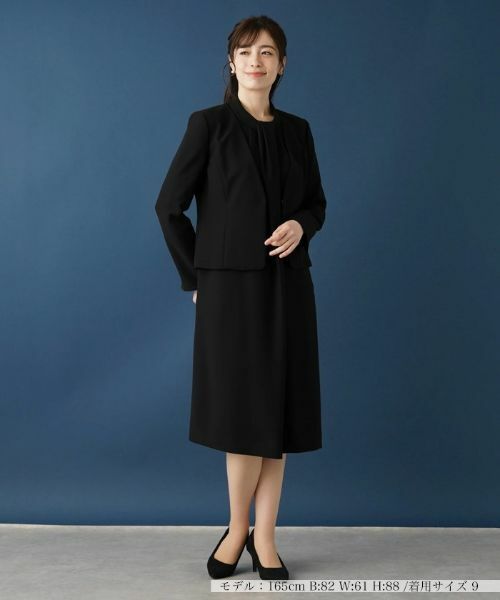 Leilian / レリアン ドレス | ワンピースアンサンブル【ブラックフォーマル】 | 詳細1