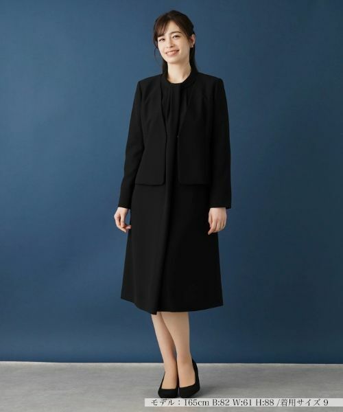 レリアン　Leilian　スカート　セットアップ　ブラックフォーマル　冠婚葬祭 レリアン Leilian スカート セットアップ ブラックフォーマル 冠