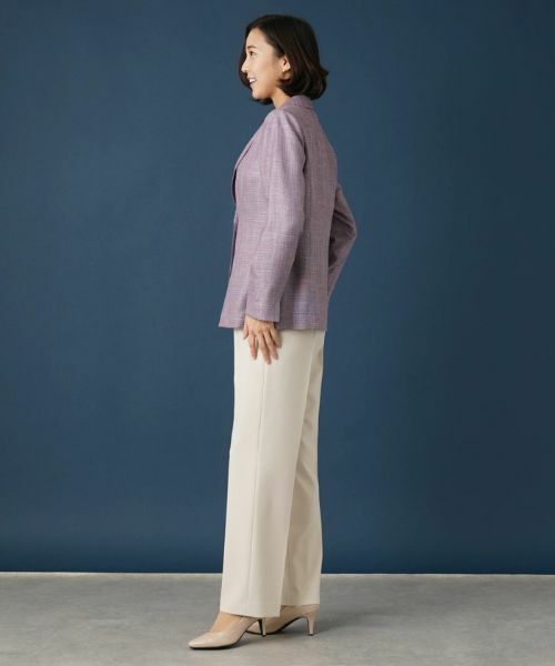 Leilian / レリアン テーラードジャケット | シルク混ブレザー | 詳細15