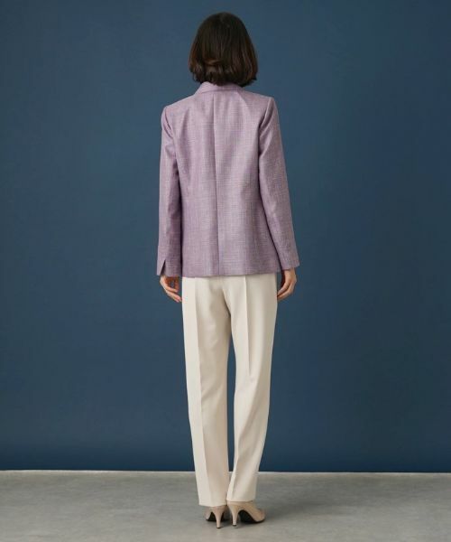 Leilian / レリアン テーラードジャケット | シルク混ブレザー | 詳細16