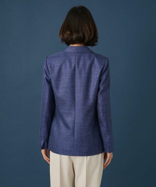 Leilian / レリアン テーラードジャケット | シルク混ブレザー | 詳細6