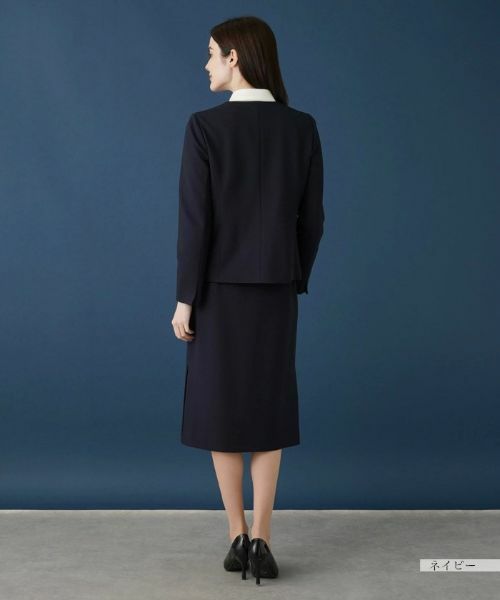 Leilian / レリアン テーラードジャケット | 【セットアップ対応商品】ノーカラージャケット | 詳細6