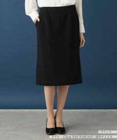 Leilian / レリアン ミニ・ひざ丈スカート | 【セットアップ対応商品】ミディ丈タイトスカート