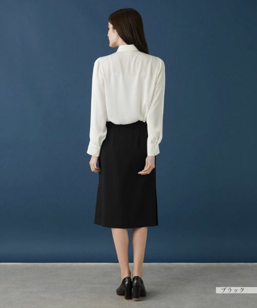 Leilian / レリアン ミニ・ひざ丈スカート | 【セットアップ対応商品】ミディ丈タイトスカート | 詳細14