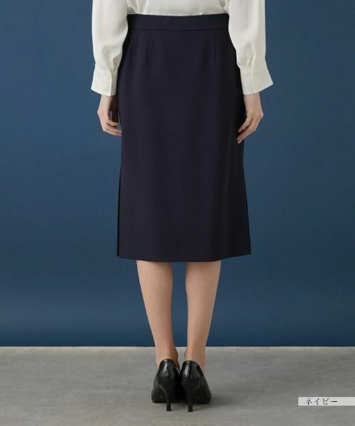Leilian / レリアン ミニ・ひざ丈スカート | 【セットアップ対応商品】ミディ丈タイトスカート | 詳細6