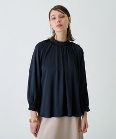 Leilian / レリアン シャツ・ブラウス | 【店舗人気】スタンドカラーブラウス