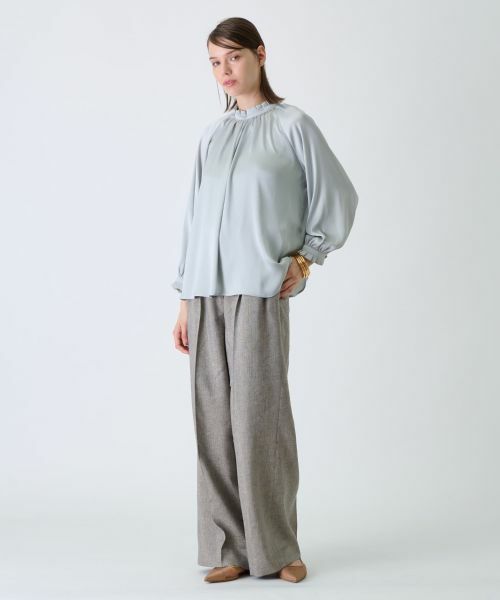 Leilian / レリアン シャツ・ブラウス | 【店舗人気】スタンドカラーブラウス | 詳細14