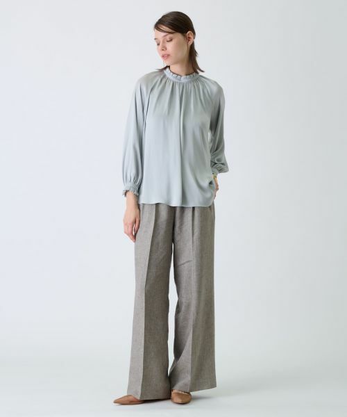 Leilian / レリアン シャツ・ブラウス | 【店舗人気】スタンドカラーブラウス | 詳細15